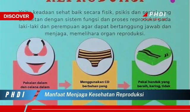 manfaat menjaga kesehatan reproduksi