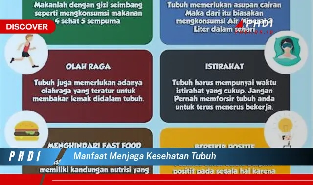 manfaat menjaga kesehatan tubuh