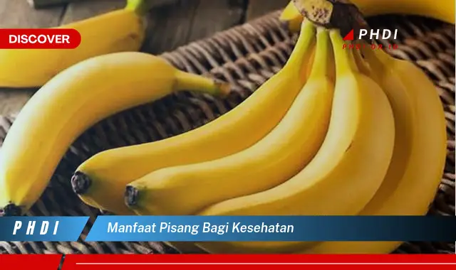 manfaat pisang bagi kesehatan