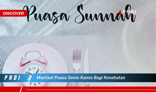 manfaat puasa senin kamis bagi kesehatan