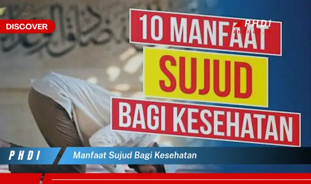 manfaat sujud bagi kesehatan