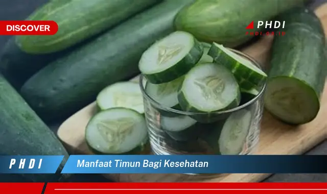 manfaat timun bagi kesehatan