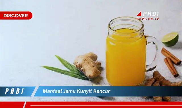 manfaat jamu kunyit kencur