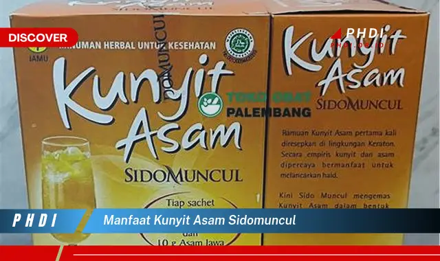 manfaat kunyit asam sidomuncul