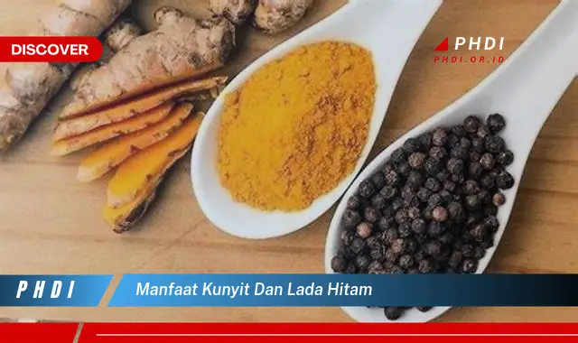 manfaat kunyit dan lada hitam