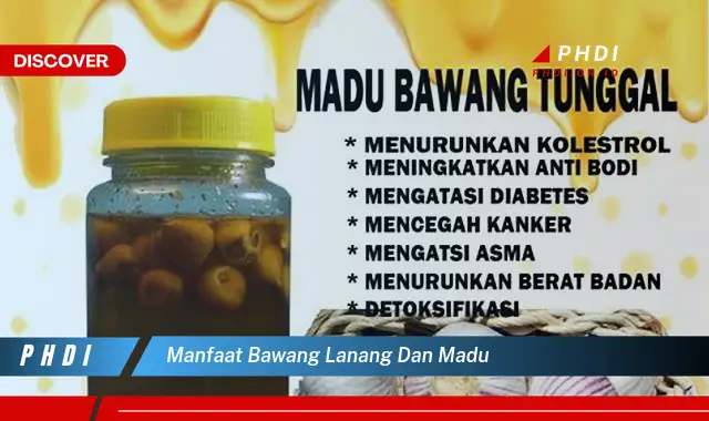 manfaat bawang lanang dan madu