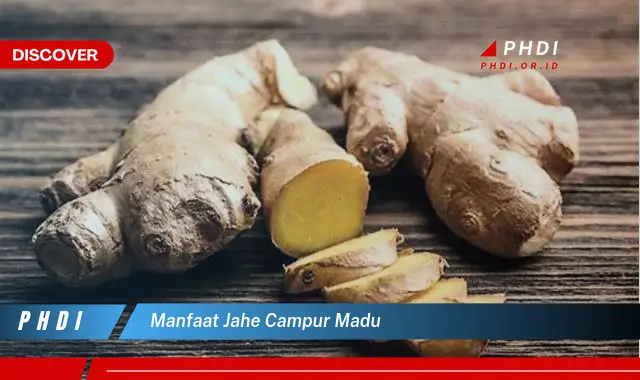 manfaat jahe campur madu