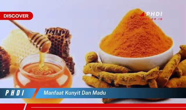 manfaat kunyit dan madu