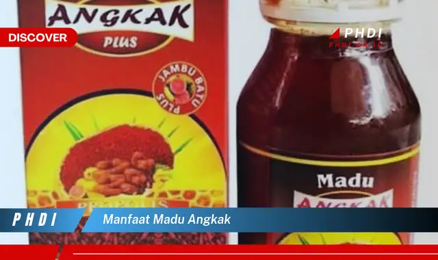 manfaat madu angkak