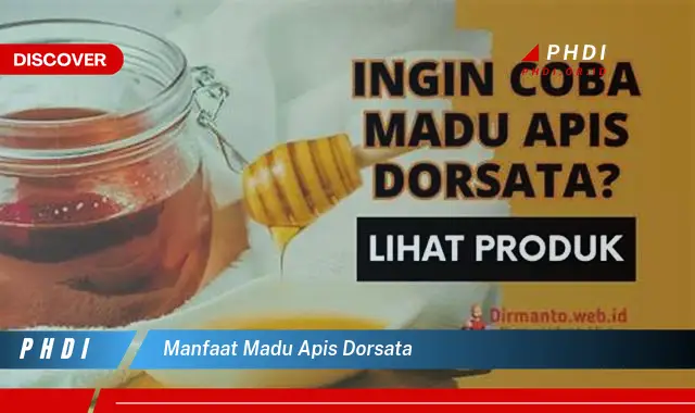 manfaat madu apis dorsata