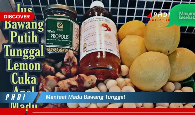 manfaat madu bawang tunggal