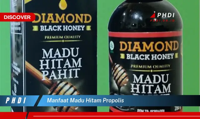 manfaat madu hitam propolis