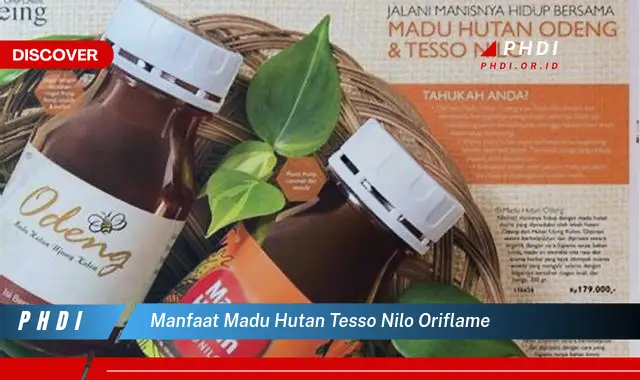 manfaat madu hutan tesso nilo oriflame