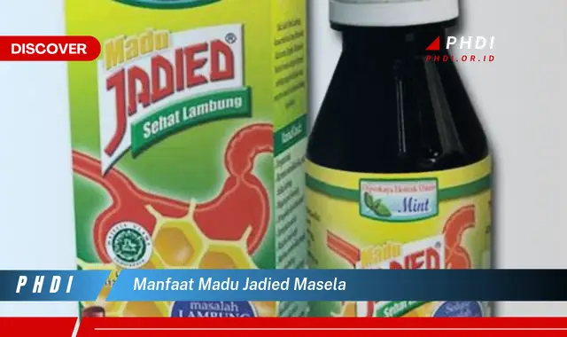 manfaat madu jadied masela