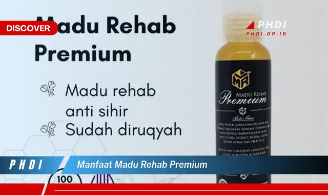 manfaat madu rehab premium