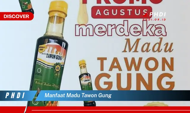 manfaat madu tawon gung