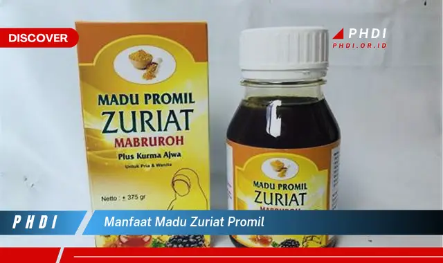 manfaat madu zuriat promil