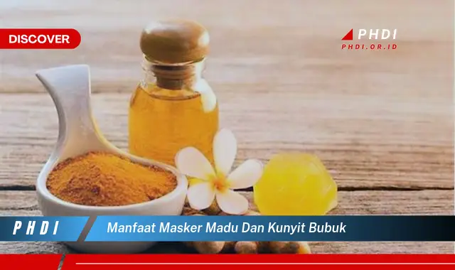 manfaat masker madu dan kunyit bubuk