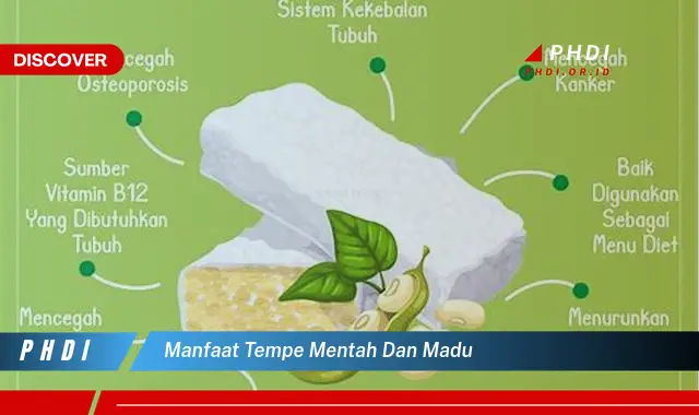 manfaat tempe mentah dan madu