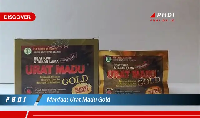 manfaat urat madu gold