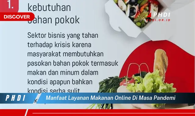 manfaat layanan makanan online di masa pandemi