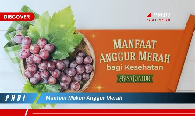 manfaat makan anggur merah