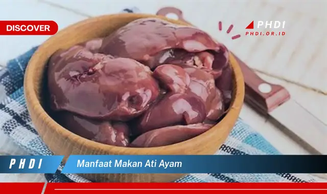 manfaat makan ati ayam