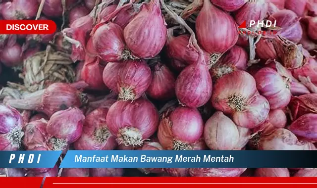 manfaat makan bawang merah mentah