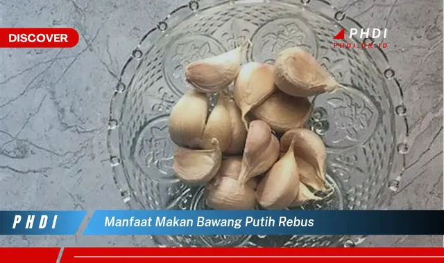 manfaat makan bawang putih rebus