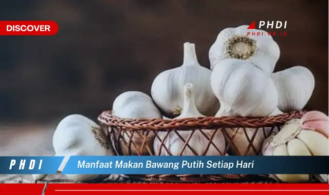 manfaat makan bawang putih setiap hari