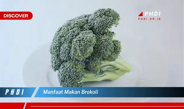 manfaat makan brokoli