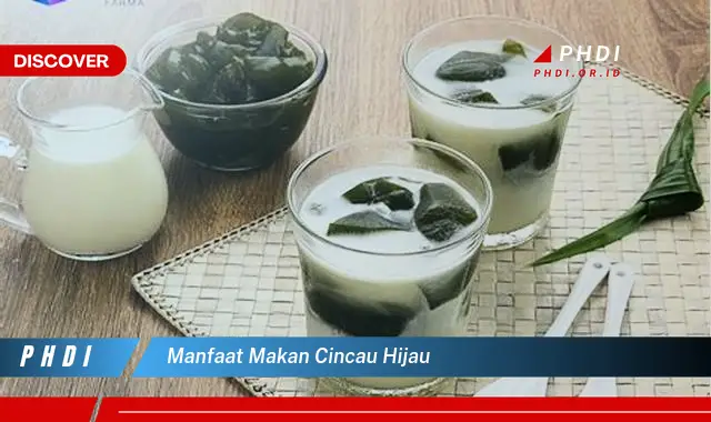 manfaat makan cincau hijau