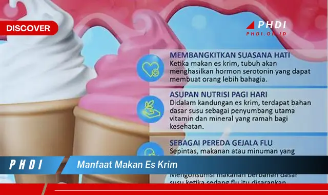 manfaat makan es krim