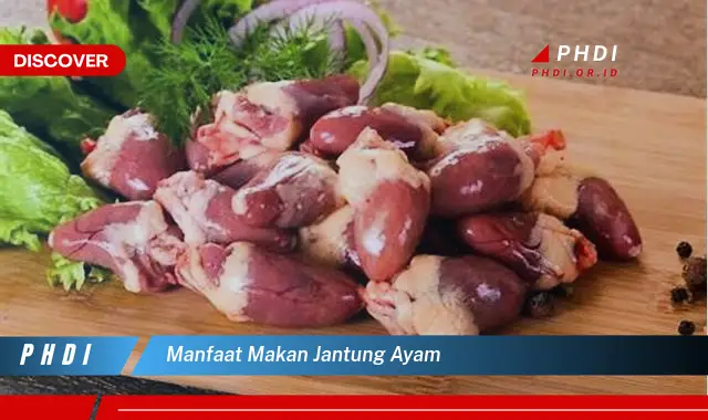 manfaat makan jantung ayam