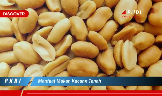 manfaat makan kacang tanah