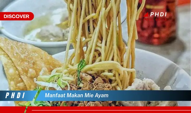 manfaat makan mie ayam