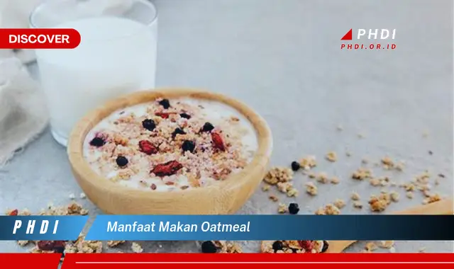 manfaat makan oatmeal