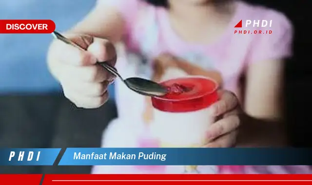 manfaat makan puding