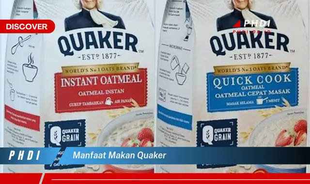 manfaat makan quaker