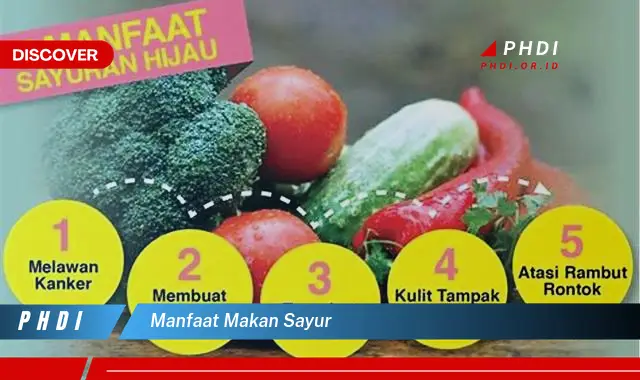 manfaat makan sayur