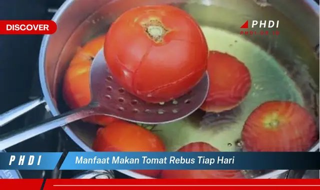 manfaat makan tomat rebus tiap hari