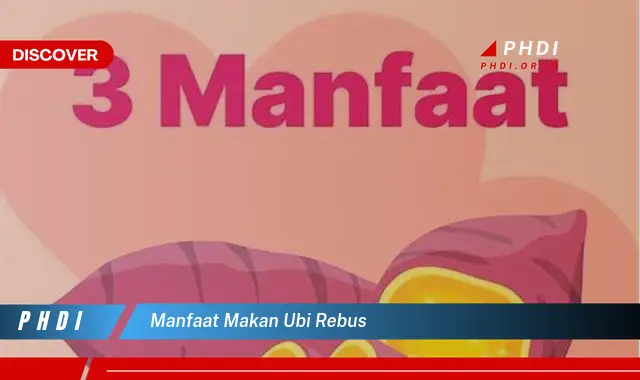 manfaat makan ubi rebus