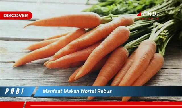 manfaat makan wortel rebus