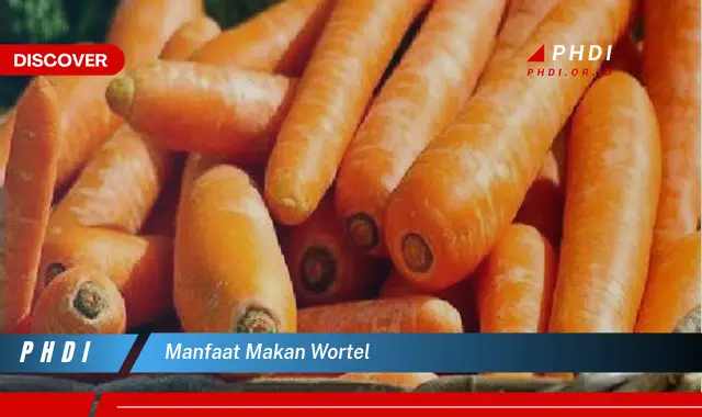 manfaat makan wortel