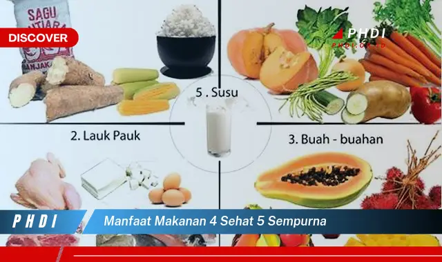 manfaat makanan 4 sehat 5 sempurna