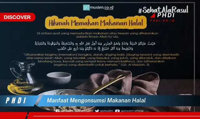 manfaat mengonsumsi makanan halal