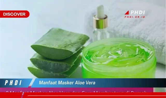 manfaat masker aloe vera