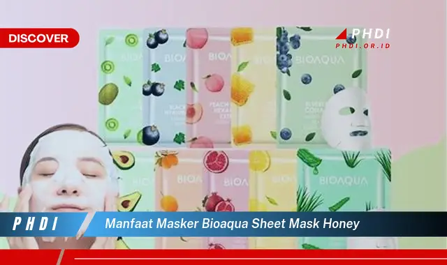 manfaat masker bioaqua sheet mask honey