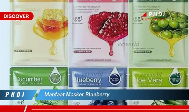 manfaat masker blueberry