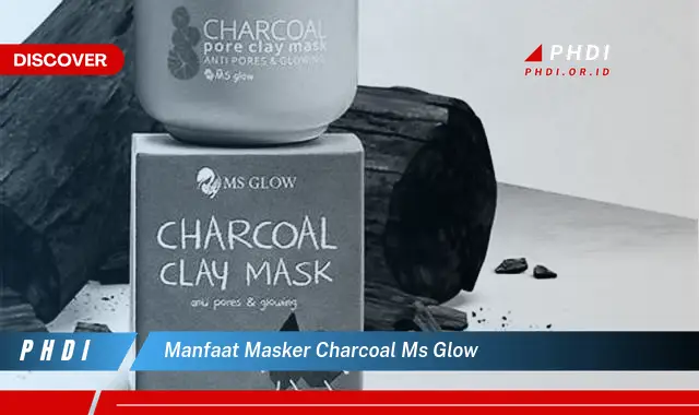 manfaat masker charcoal ms glow